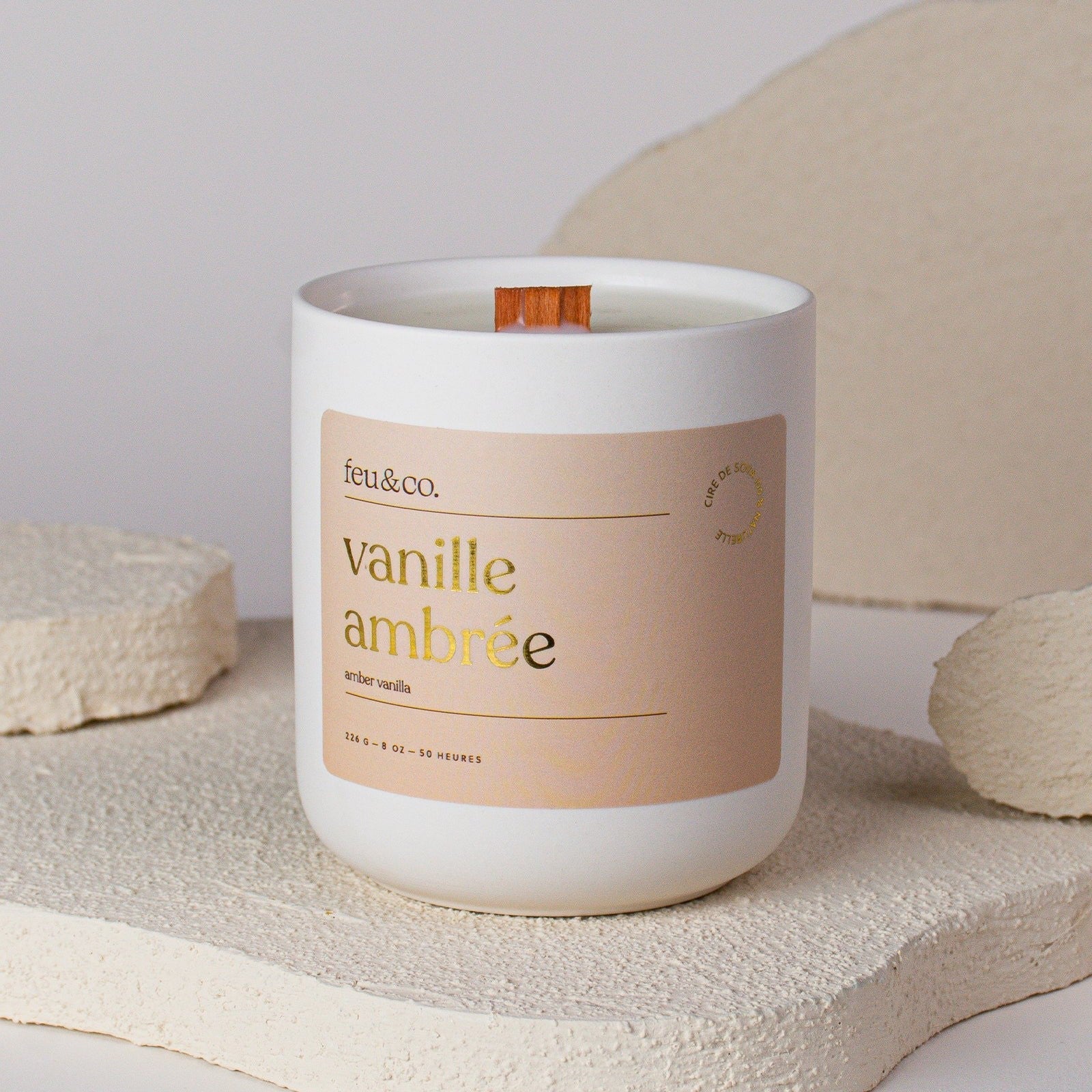 Candle - Amber Vanilla 8oz