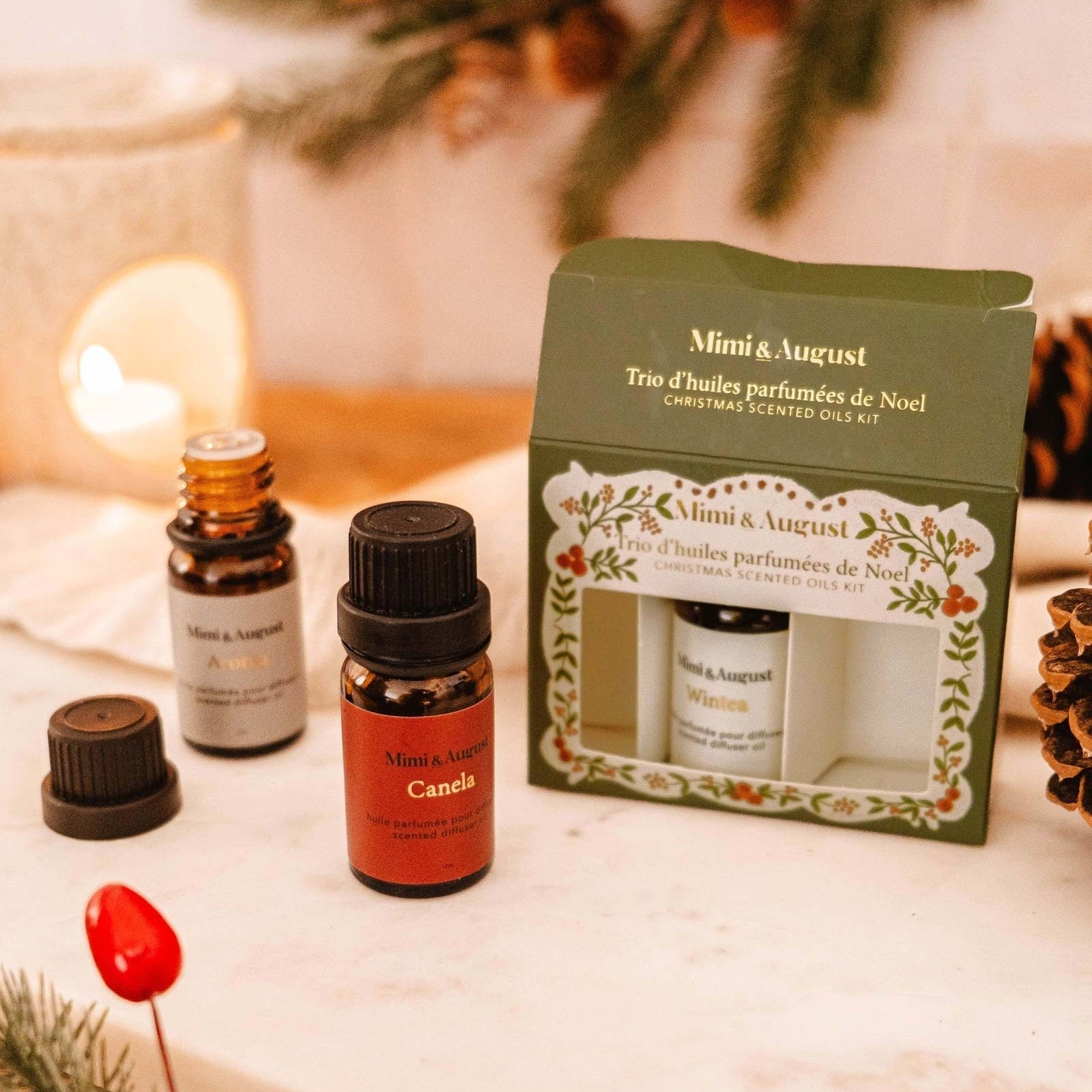 Christmas Scented Oils Trio