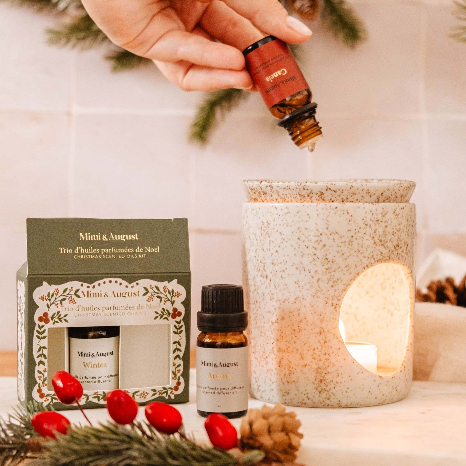 Christmas Scented Oils Trio