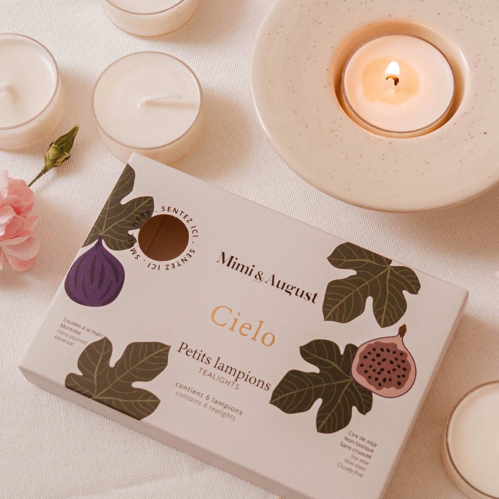 Cielo Tealight Candle Set