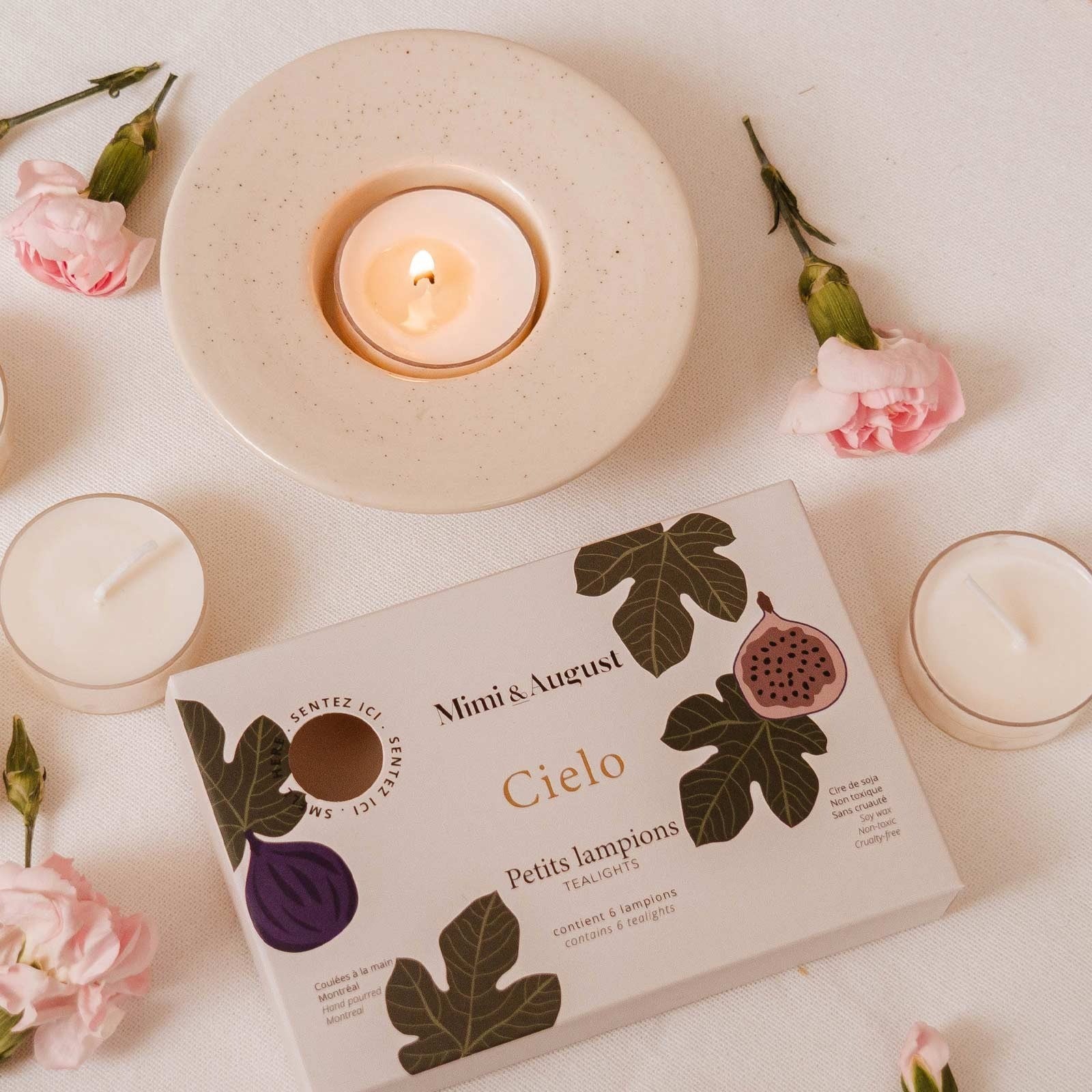 Cielo Tealight Candle Set