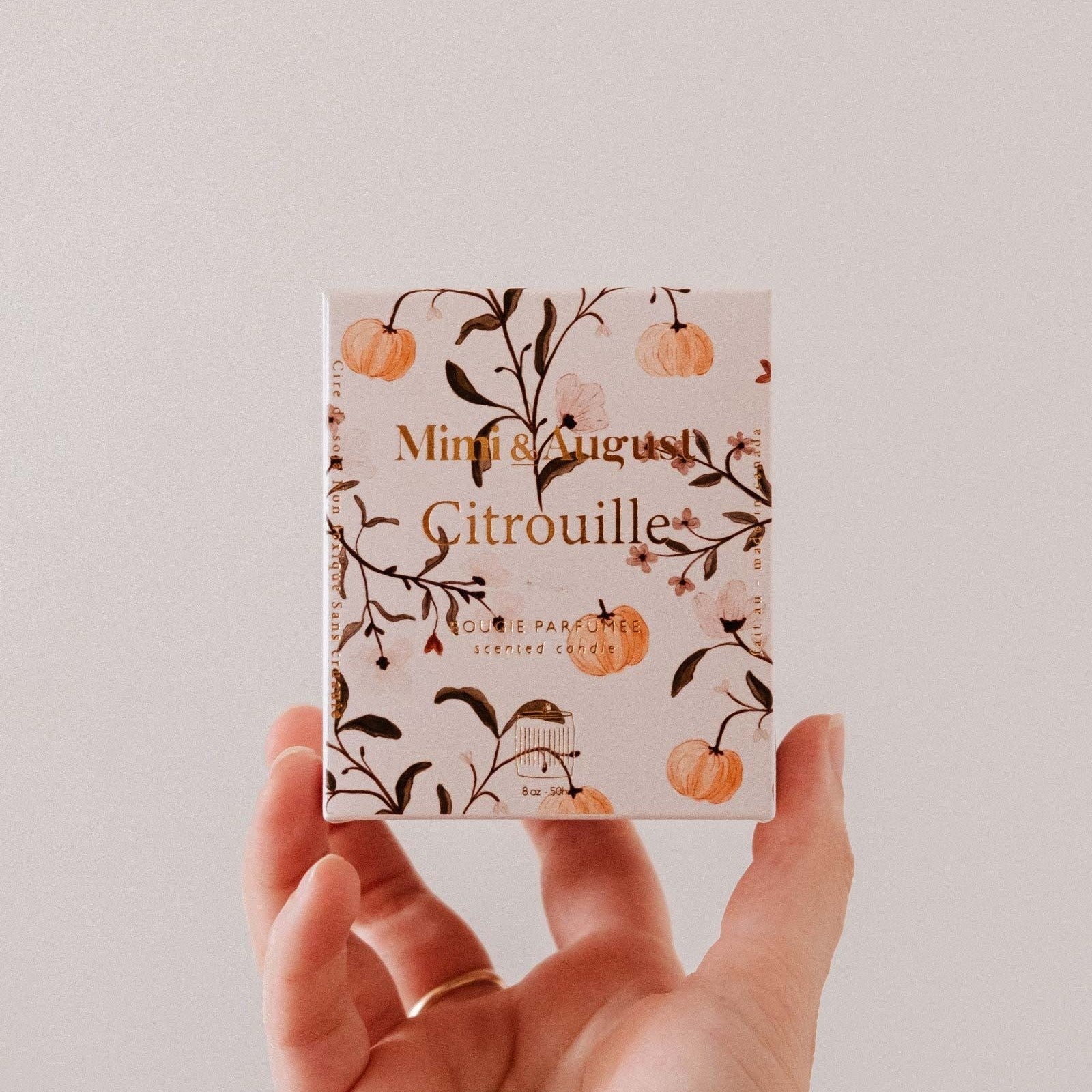 Reusable Candle - Citrouille 8oz
