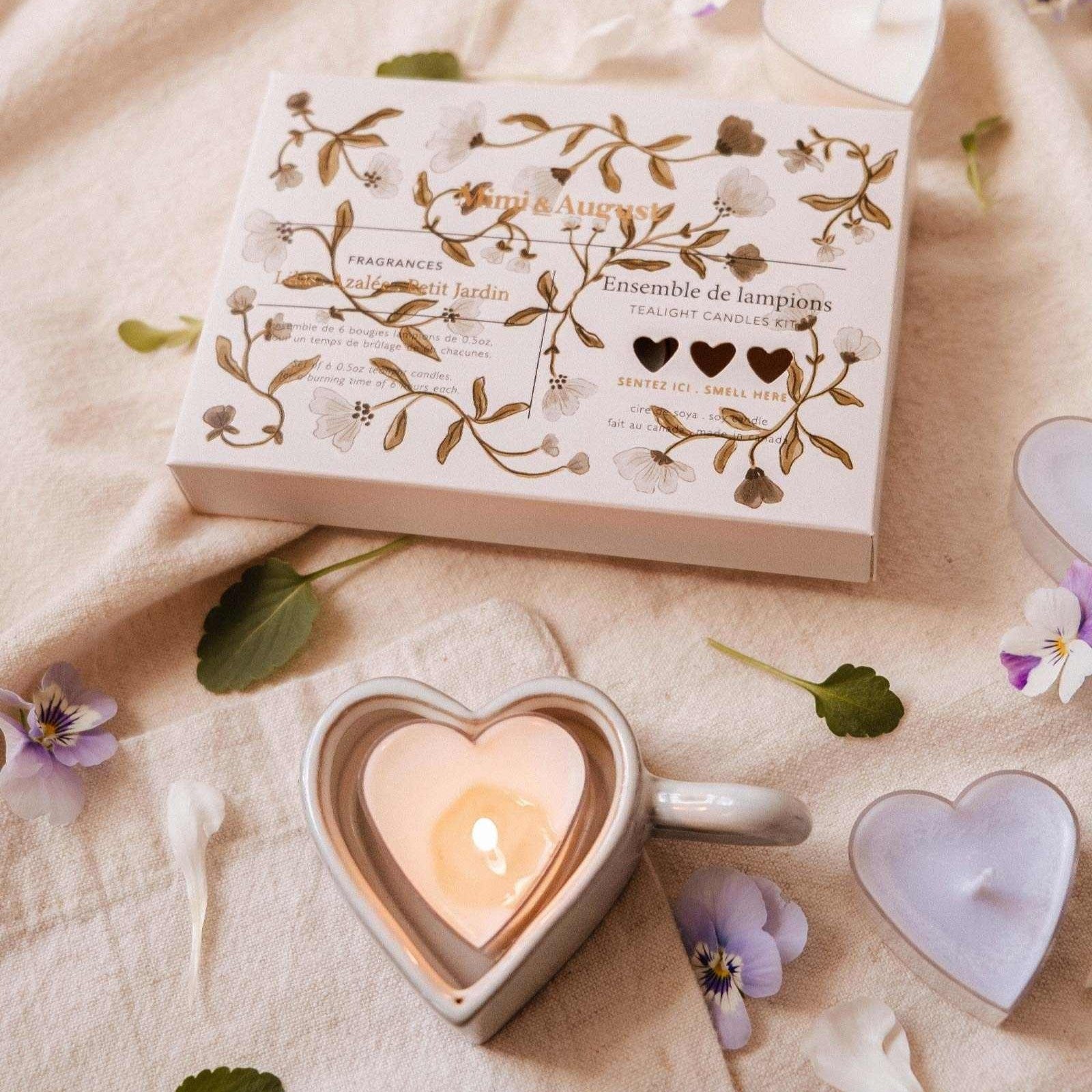 Heart & Glow Tealight Holder