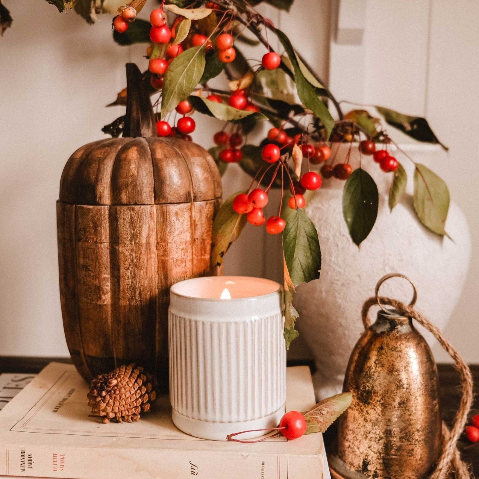 Spiced Cranberry - Christmas Candle 8oz