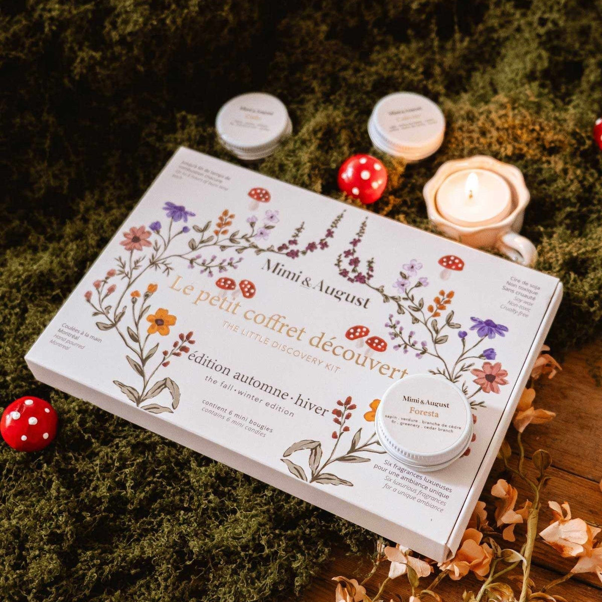 The Fall/Winter Discovery Kit - 6 Mini Candles