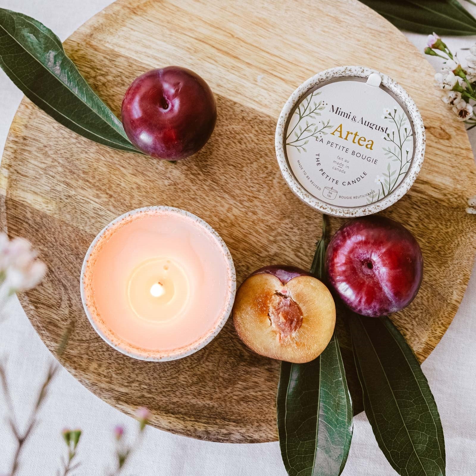 Reusable Candle - Artea 3oz – Home Décor gift Montreal Villeray Urban Palate