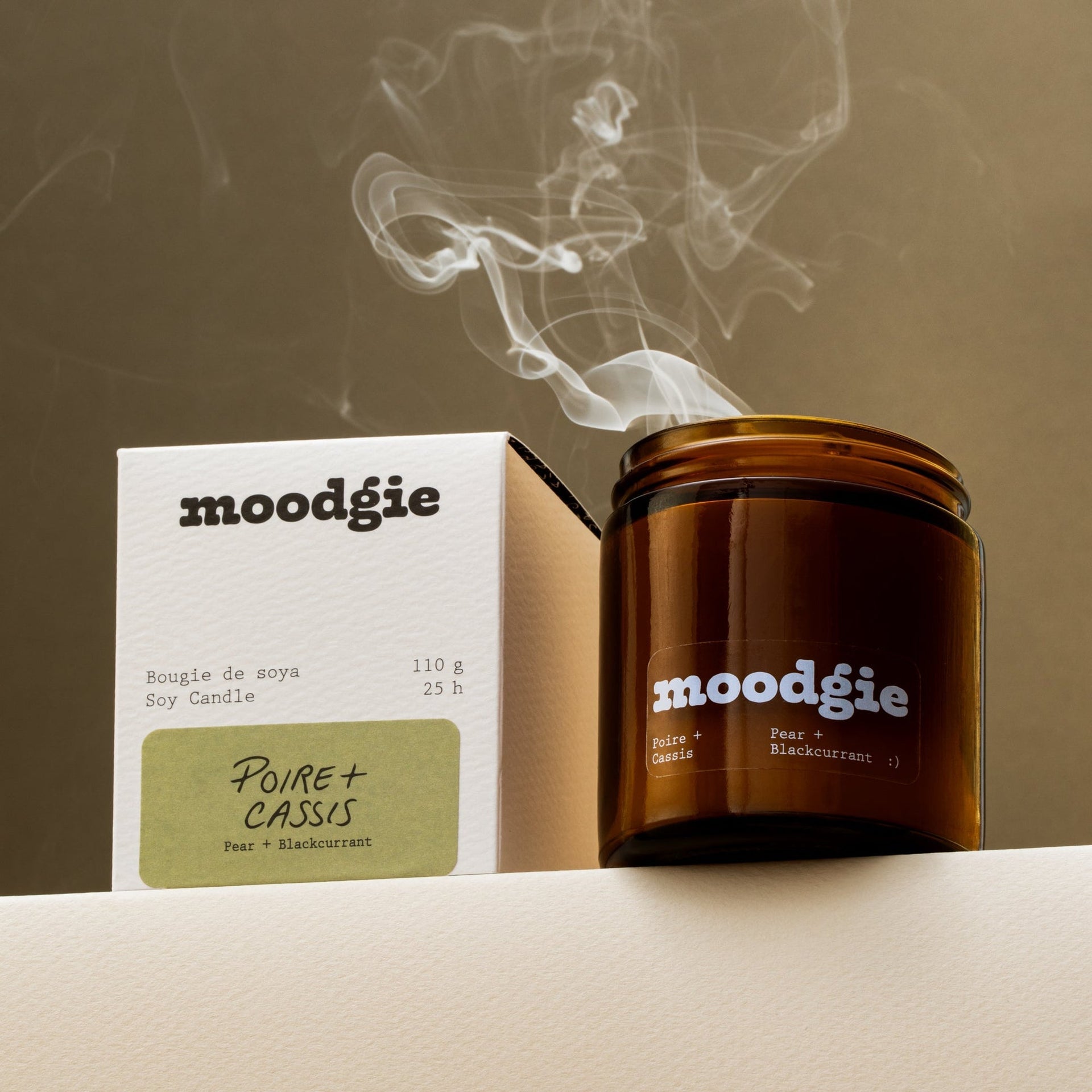 Soya Candle Pear + Blackcurrant - 110g – Home Décor gift Montreal Villeray Urban Palate