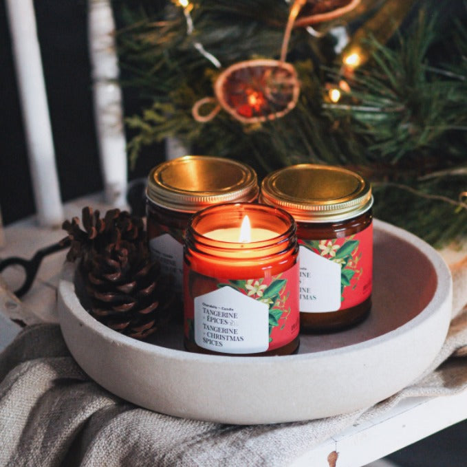 Tangerine & Spices Soy Candle