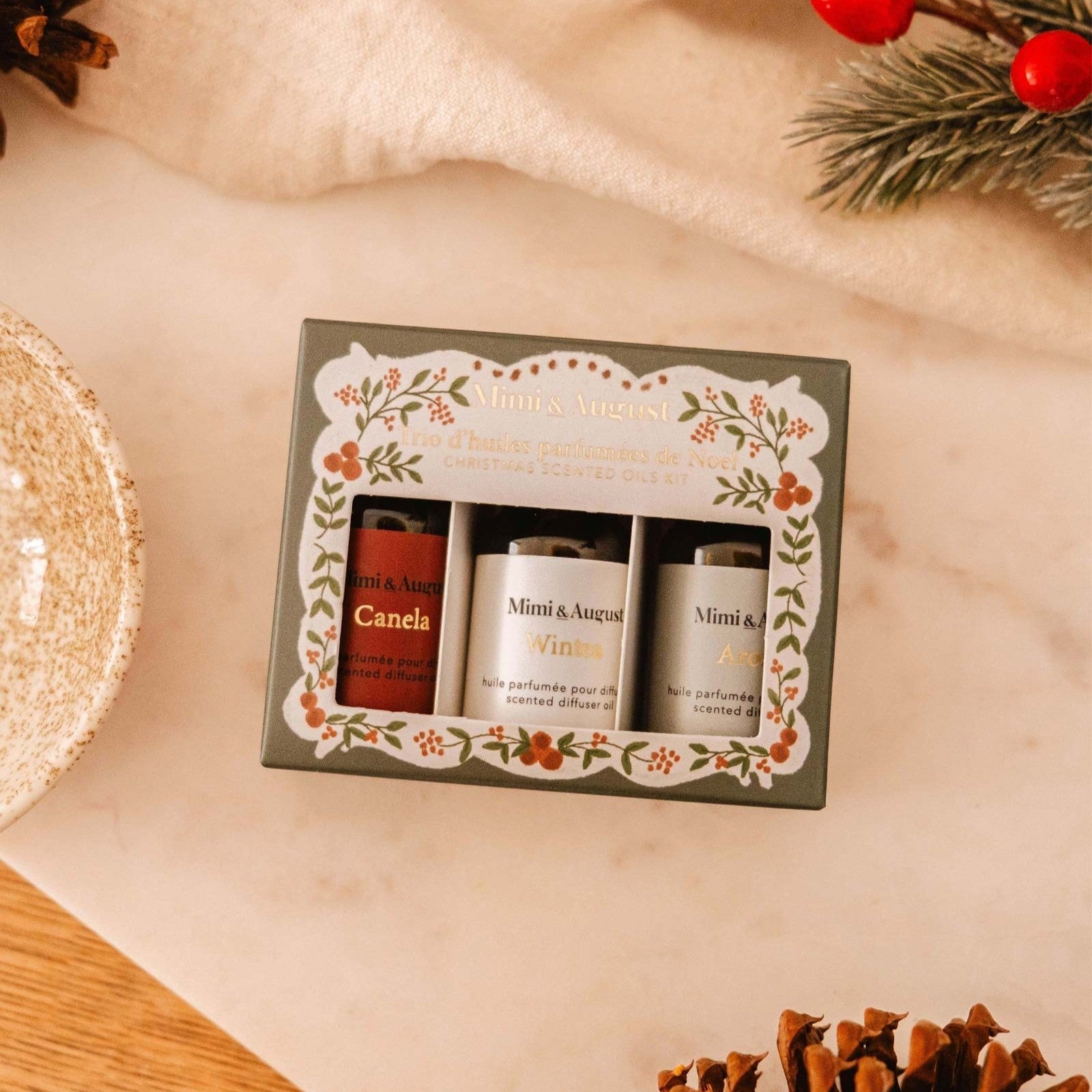 Christmas Scented Oils Trio