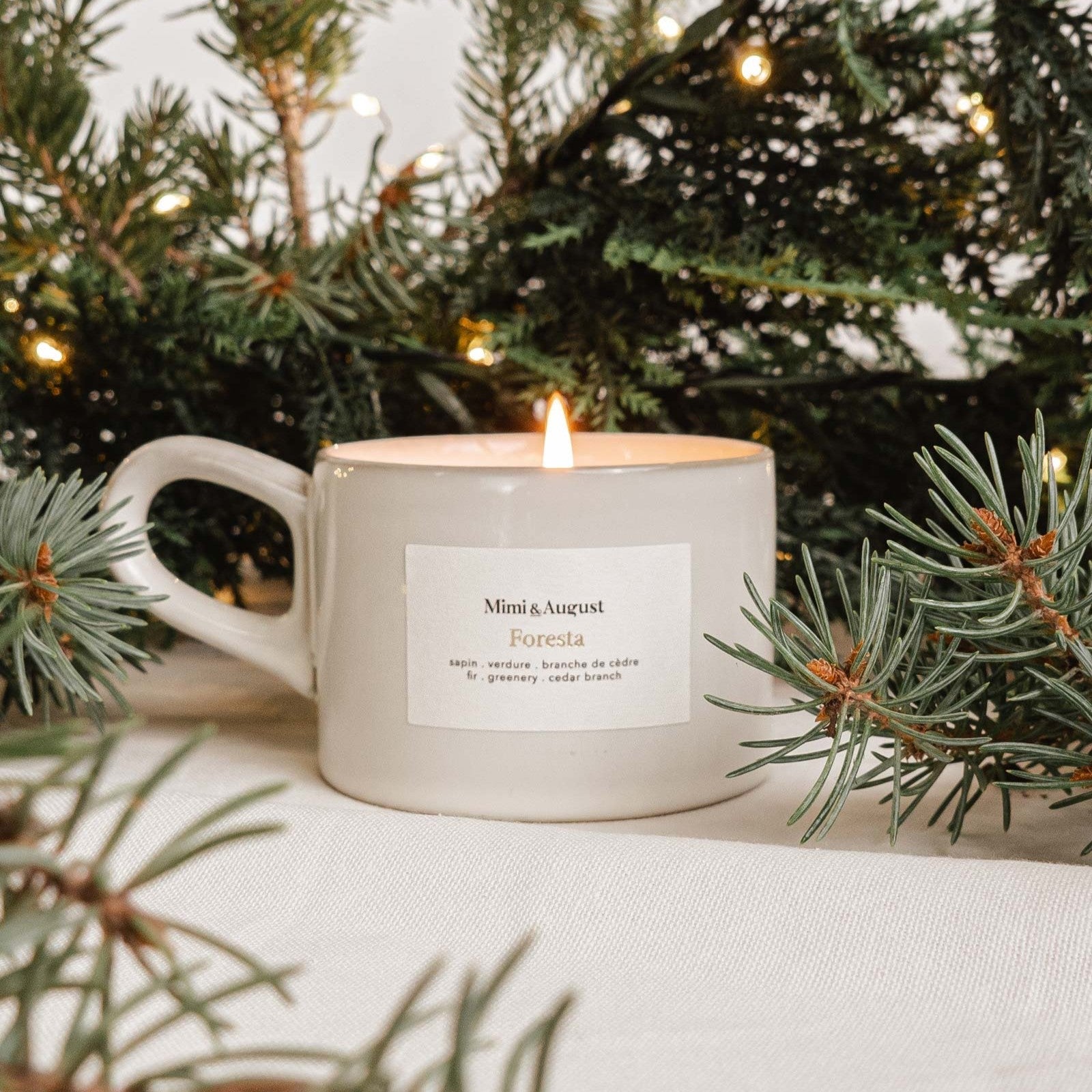 Vela reutilizable - Foresta de 156 g