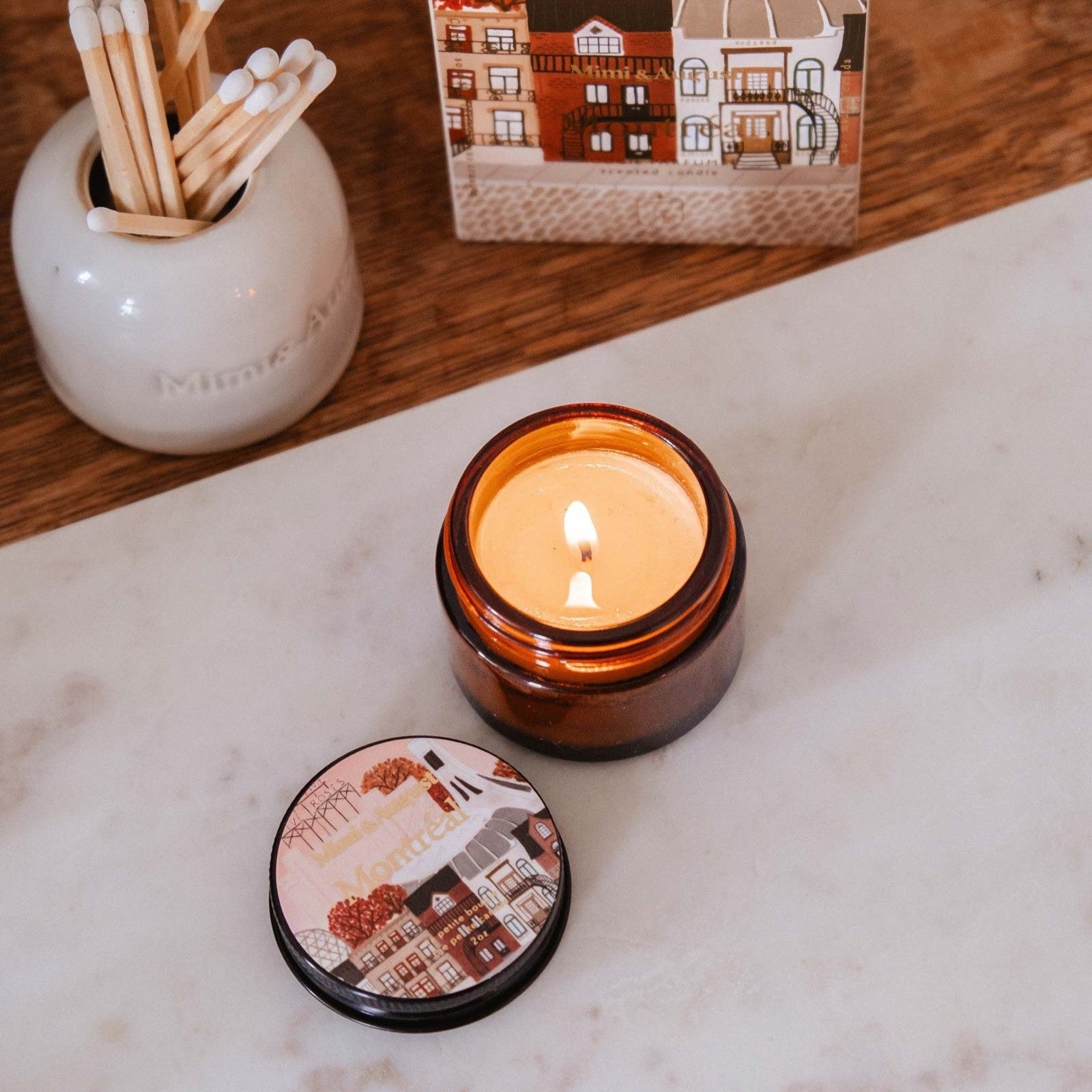 Vela reutilizable - Montreal 2 oz