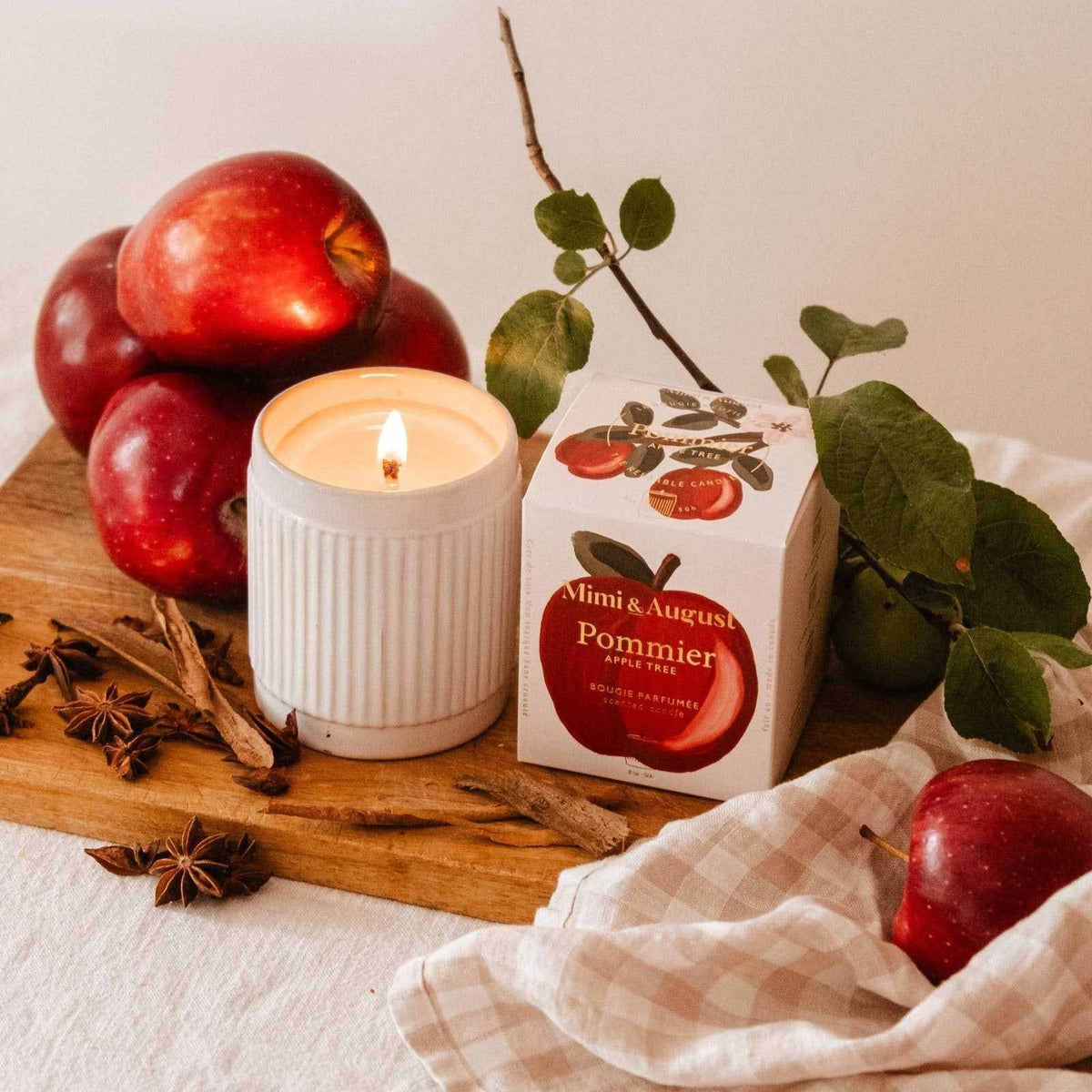 Reusable Candle - Pommier 8oz