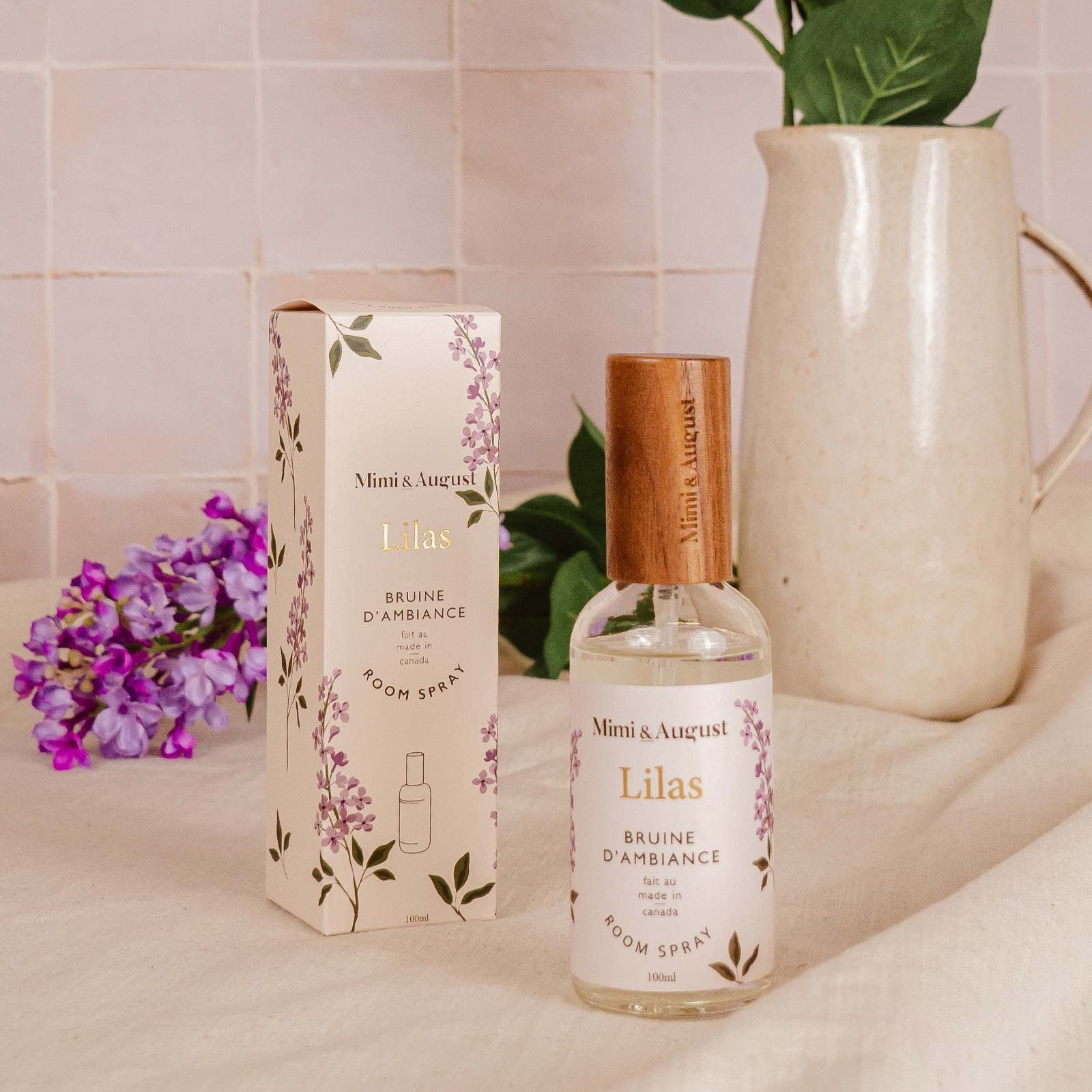 Lilas Room Spray 100ml – Home Décor gift Montreal Villeray Urban Palate